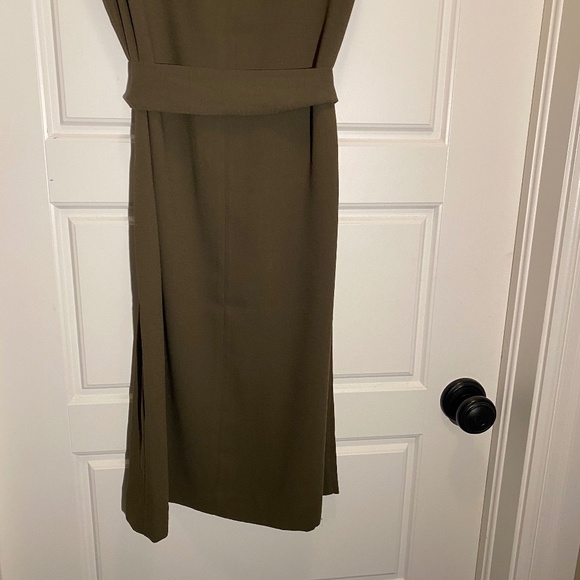 RW&CO Belted Sleeveless Mock-Neck Dress - Picture 6 of 8